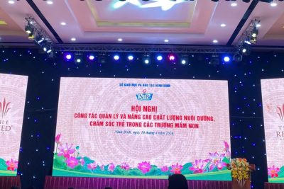 BÀI TRUYỀN THÔNG Về hội nghị công tác quản lý và nâng cao chất lượng nuôi dưỡng, chăm sóc trẻ trong các trường mầm non