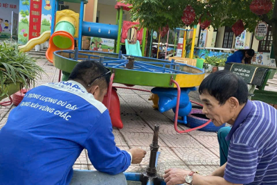 BÀI TRUYỀN THÔNG  CÔNG TÁC SẴN SÀNG ĐÓN TRẺ RA LỚP SAU KÌ NGHỈ TẾT  TRƯỜNG MẦM NON ĐỒNG VĂN